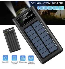 Caricabatteria Power Bank Pannello Solare 15800mah 2.1a Ricarica Rapida USB C - Miniatura 3