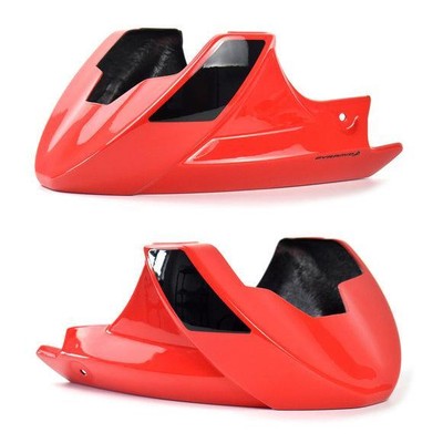 Pyramide Motorspoiler Untere Verkleidung Spoiler Rot & Schwarz Honda Msx Grom