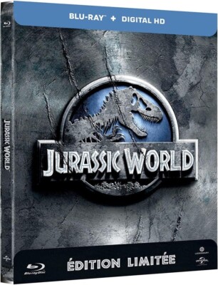Jurassic World Blu ray and Digital HD Steelbook limited edition