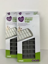 Parents Choice Baby Milk  Food Freezer TRAY -Lot Of 2- 1/2 OZ increments-NIB
