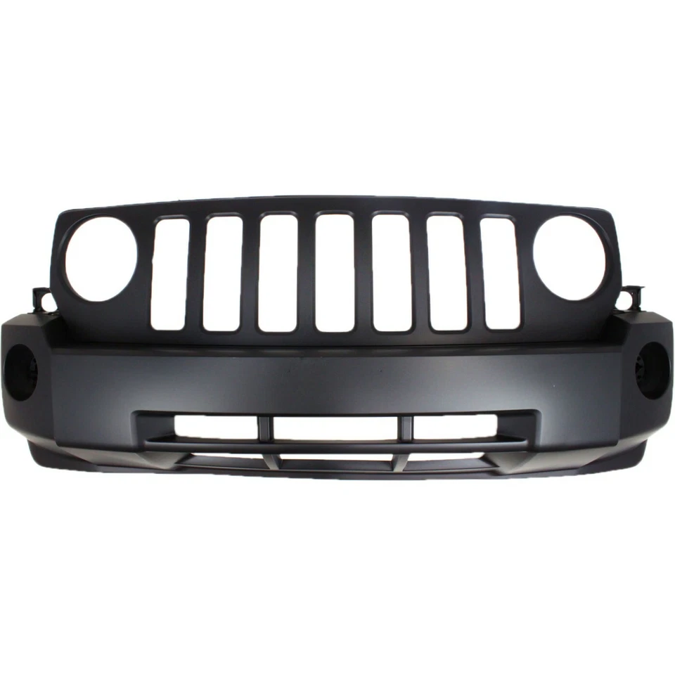New Bumper Cover RBJ010301PQ front primed CAPA for 2007-2010 Jeep Patriot Foto 2 de 4