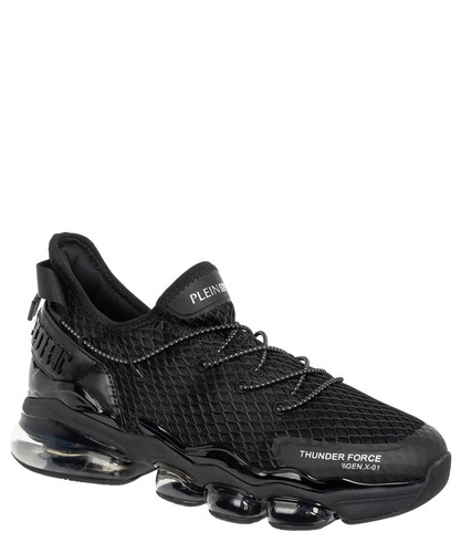 Plein Sport Sneaker herren PADS-USC0576-STE003N_0202 Black Schwarz Logo schuhe - Bild 2 von 3
