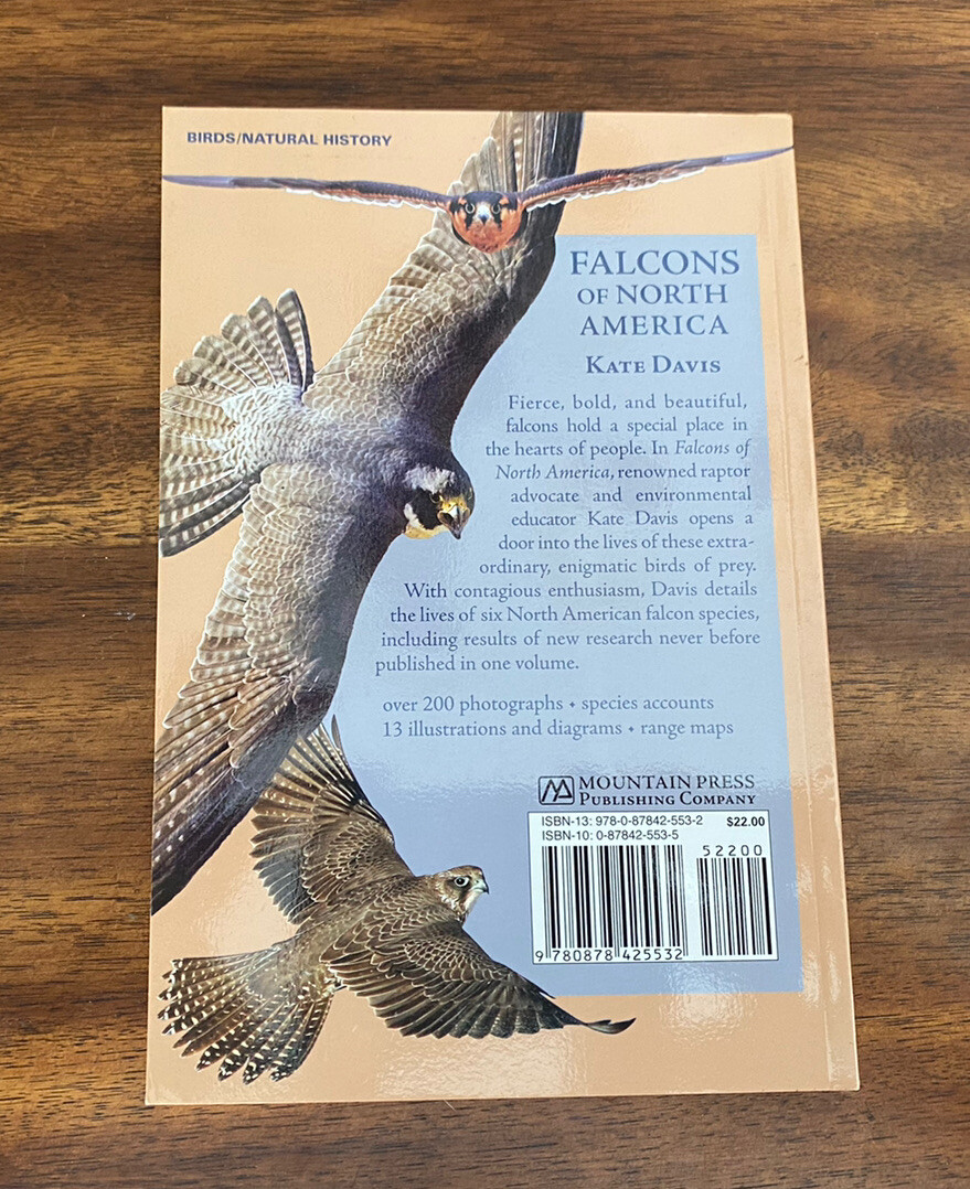 Falcons of North America by Kate DAvis (2008, Trade Paperback) for sale