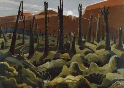 PAUL NASH *2X3 FRIDGE MAGNET* SURREALIST ARTIST PAINTER LANDSCAPE PHOTOGRAPHER