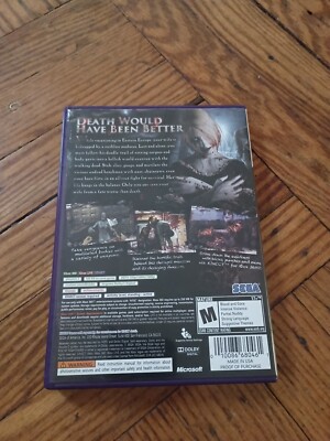 Rise of Nightmares Microsoft Xbox 360, 2011 Kinect Horror
