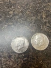 1964-D Kennedy Half Dollar - 90% Silver Lot of 2    (3)
