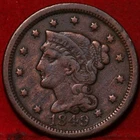 1849 Braided Hair Large Cent — photo from another recent sale