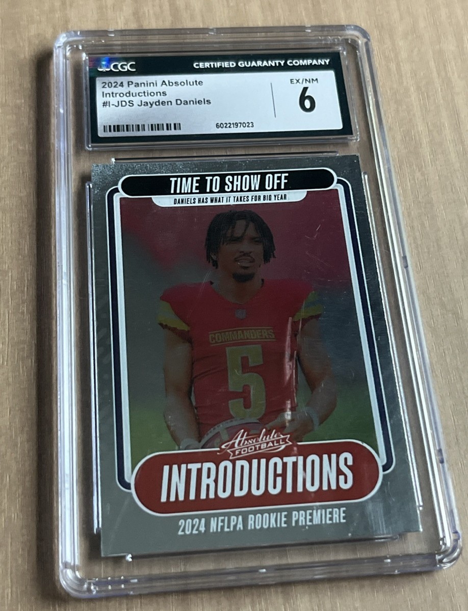 2024 Panini Absolute - Introductions Jayden Daniels #I-JDS (RC