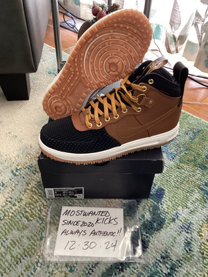 DS 2016/2022 Nike Lunar Force 1 Mid Ale Brown Black Men s Sz 9