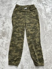 Old Navy Joggers Sweatpants Boys Size Large 10/12 Camo Elastic Waist Pockets
