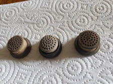 3 Vintage Coleman Type Ceramic Burners for 200A or Gas lantern