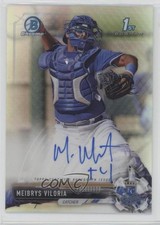 2017 Bowman Chrome Prospect Refractor /499 Meibrys Viloria #CPA-MV Auto fm0
