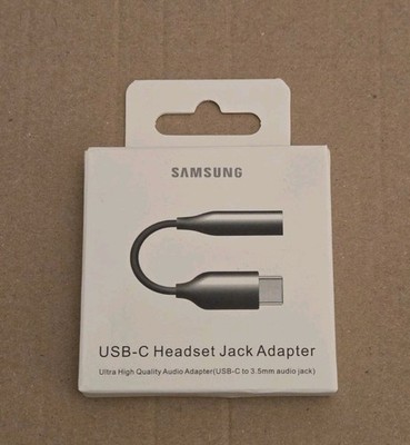 Samsung Original Jack AUX Adapter Kopfhörer 3,5mm Typ-C Kabel Klinke Neu