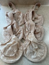 Lot of 3 Wacoal Awareness Underwire Bras 85567 36H Light Beige Nude