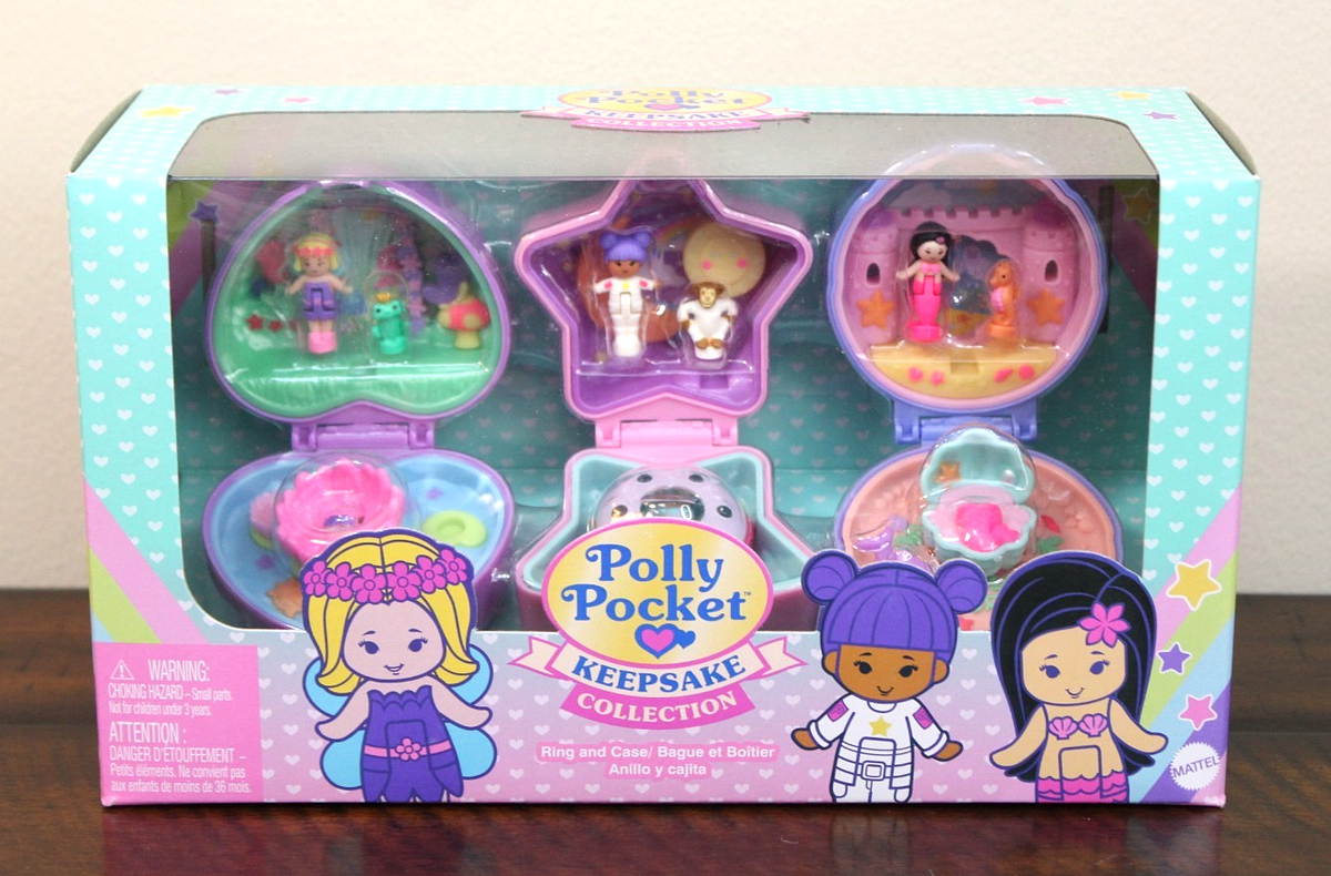 Polly Pocket Keepsake Collection　海外限定 Polly Pocket Keepsake Edition Limited Mermaid Dreams Compact