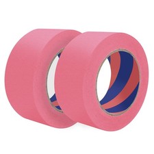 Painters Tape, 2 inch x 55 Yards x 2 Rolls Pink Painters Masking Tape for Ind...