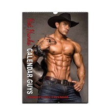 Hot Hunks Calendar Guys Cowboys Calendar 2027/8 Personalised