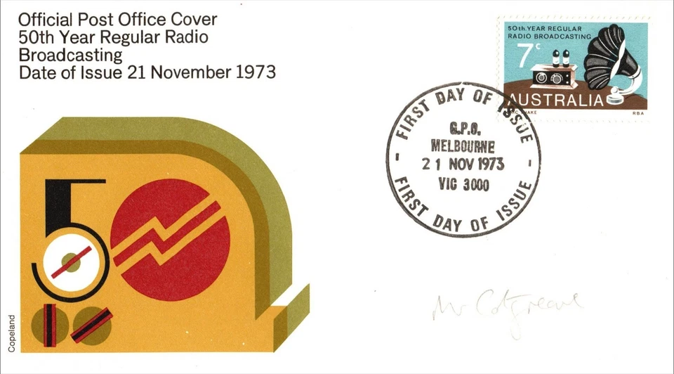 Australia 1972 -1973 Architecture Opera House Radio Women FDC First Day Cover - Image 3 of 4