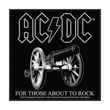 Image of AC/DC Standard Patch: For Those About To Rock *Official*