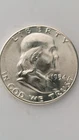1954-S United States, Uncirculated Franklin Half Dollar