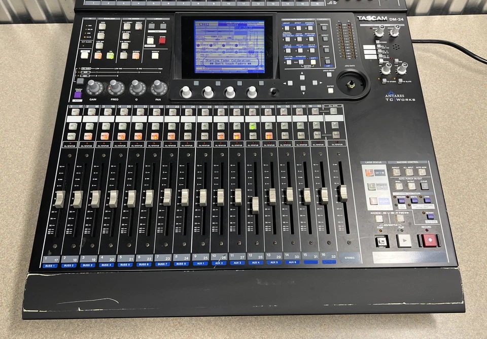 Tascam DM-24 Digital Console Professional Recording Mixer - Image 2 of 4
