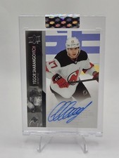 2021-22 Upper Deck Clear Cut Hockey- Yegor Sharangovich Auto (New York Devils)