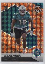 2021 Panini Mosaic Rookies Reactive Orange Prizm Jaelan Phillips #350 11nu