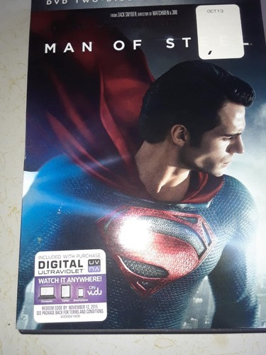 Man of Steel (DVD, 2013) 2-Disc , plus sale with 4 other Super Hero Lot