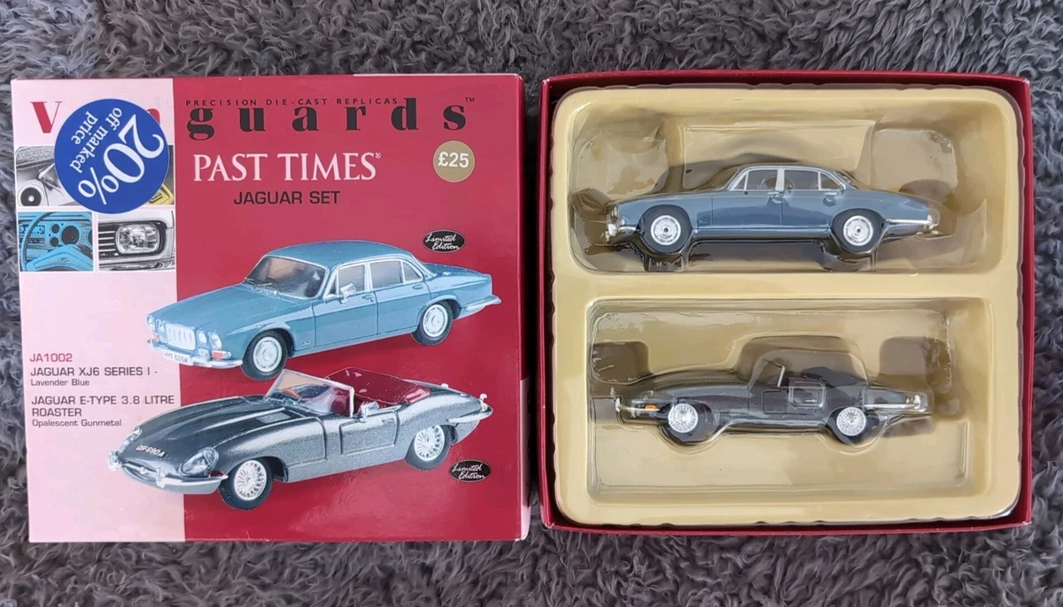 Miniature Vanguards Jaguar XJ6 MKII 4.2 – 1:43, Bleu Foncé, RHD (Corgi, VA13906)