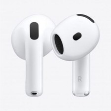 Apple AirPods 4 Bluetooth Wireless In-Ear Earbuds Built-In Mic, White w/ Case