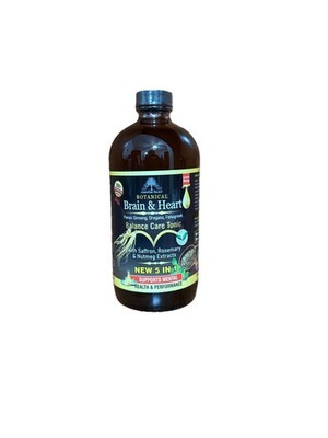 Organic BRAIN & HEART Balance Care Tonic Detox, By Essential Palace 5 In 1,