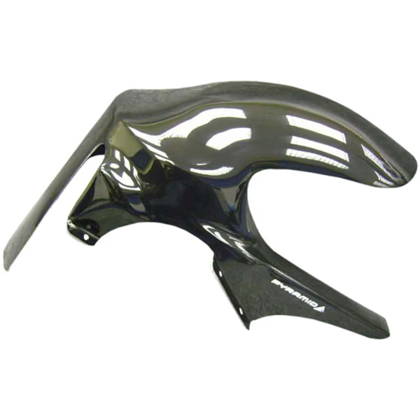 Pyramid Motorcycle Motorbike Hugger Gloss Black - Suzuki GSXR1300 R Hayabusa