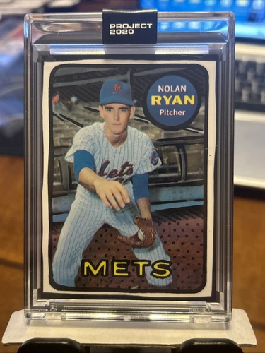 Topps Project 2020 Card 87 Nolan Ryan 1969 Topps Joshua Vides Artist