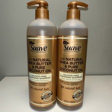 Suave Shea Butter  Pure Coconut Oil Sulfate-Free Cleansing Shampoo 16.5 Fl. Oz