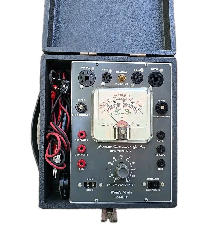 Vintage Accurate Instruments Model #161 Utility Tester