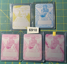 5 Kyren Williams 1/1 Printing Plate Cards 2024 Leaf Exotic Magenta Cyan Yellow
