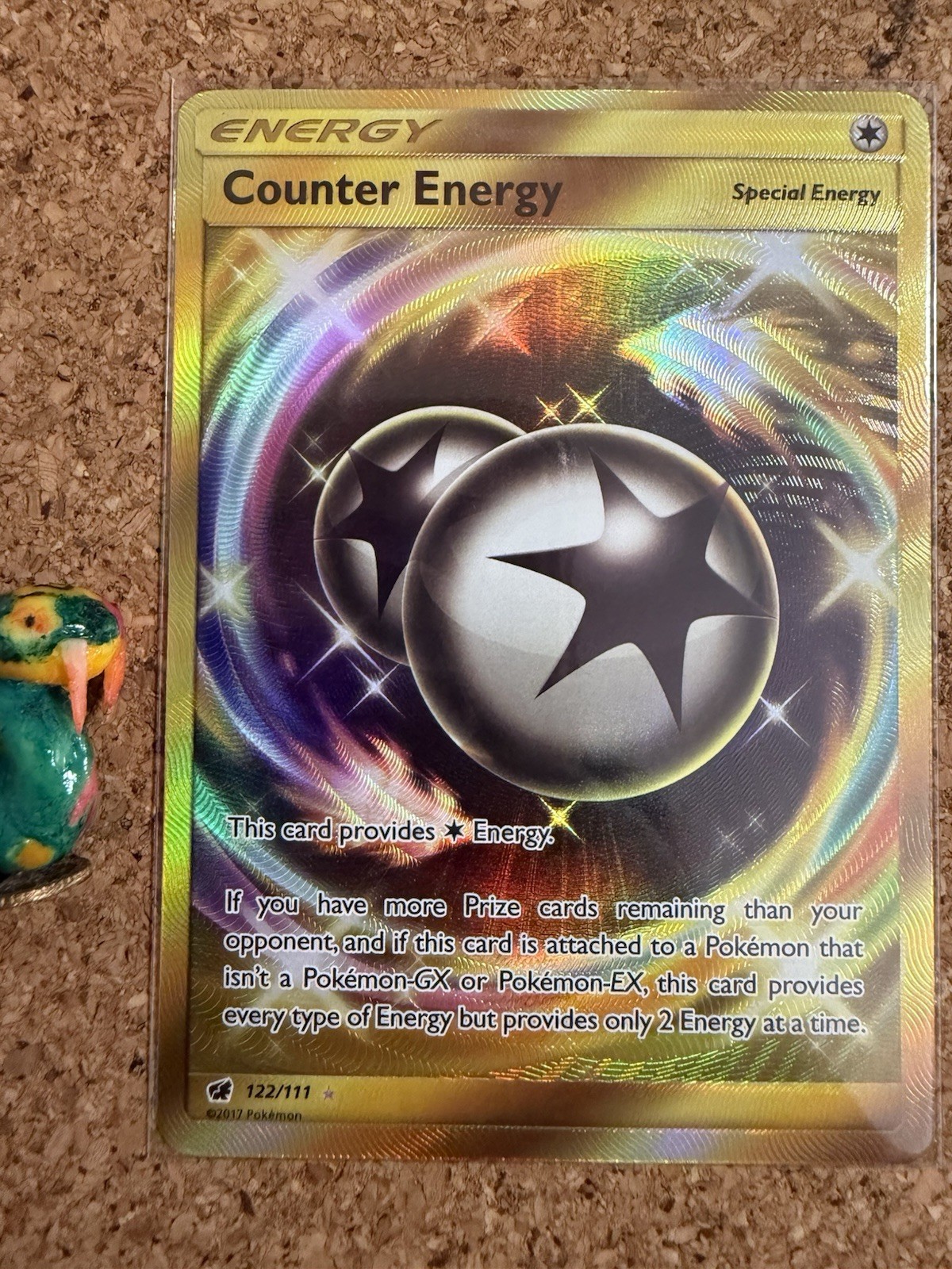 Counter Energy - Crimson Invasion - 122/111 - Secret Rare Holo - Pokémon TCG -EN