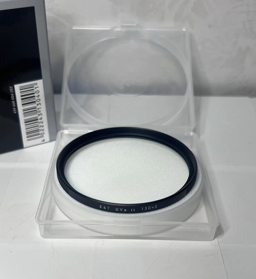 Genuine Leica UV Filter UVa II E67 Black #13040 - Image 2 of 3