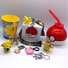 Vintage Modern Pokemon Lot Keychains Toys Trinkets 1999-2021 Mewtwo Clefairy