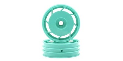 Kyosho 1:10 Ultima Vorderräder 8D 50mm (2) - Peppermint Green