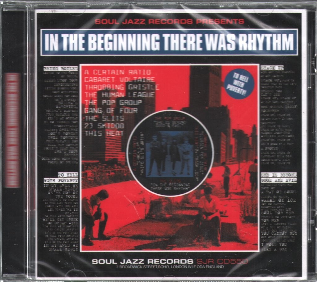 Various Artists In the Beginning There Was Rhythm CD SJRCD550 NEW