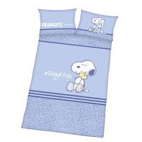 BettwäSche Snoopy Peanuts Baby Set KinderbettwäSche 100X135Cm + 40X60Cm