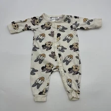 H&M Disney One Piece Youth Girl 3M Aop Minnie Mouse Snap..#30092