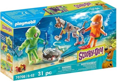 PLAYMOBIL Scooby-DOO! Abenteuer mit Ghost of Captain Cutler  Spielzeug 70708