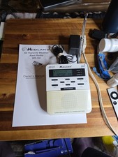 Midland WR-100 All Weather Radio Public Alert Emergency Broadcast NOAA SMS New