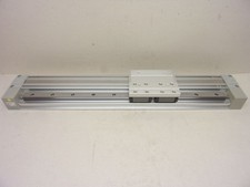 SMC MY1H32G-420-XB10 pneumatic guided linear unit, 420mm stroke, 32mm piston