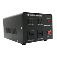 2000W Voltage Converter Step Up/Down110V-120V to/From 220-240V Transformer