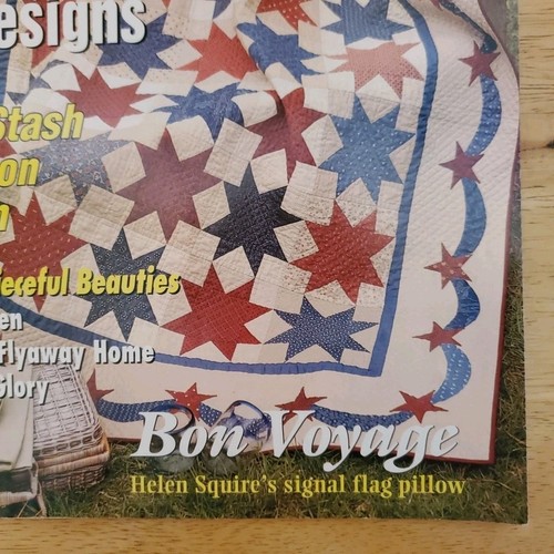 Vintage McCall's Quilting Magazine August 1999 All Star Designs Bon Voyage - Picture 10 of 10