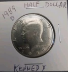 1989 D Kennedy Half Dollar Beautiful Collectors Coin