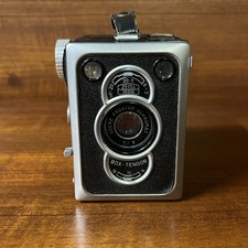 Vintage Zeiss Ikon Box Tengor Camera Gorez Frontar-Achromat 1:9
